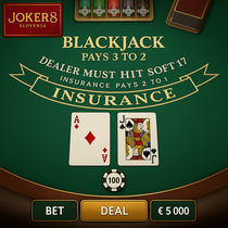 Joker8 - Blackjack Table Game - Casino Online